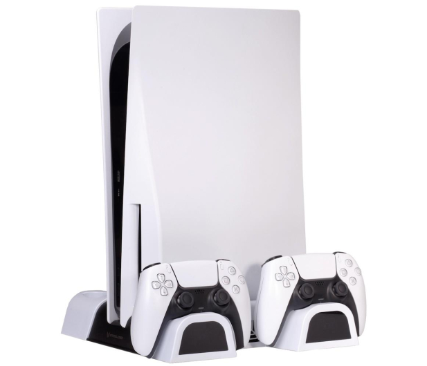 STEELDIGI Podstawka AZURE CHEYENNE PS5 biała - 699012 - zdjęcie 2